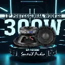 SentriX Audio SA-10X300 – 300W- 10" Professional Woofer