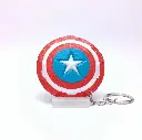 Captain America 3D Printed Keychain – Stand Not Included