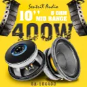 10 Inches Midrange Speaker | 400W | 8 Ohm | SA-10X400 | SentriX Audio