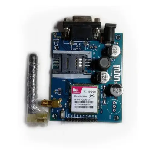 SIM900A GSM Module – Voice Call, SMS, and Serial Communication (TTL UART) 
