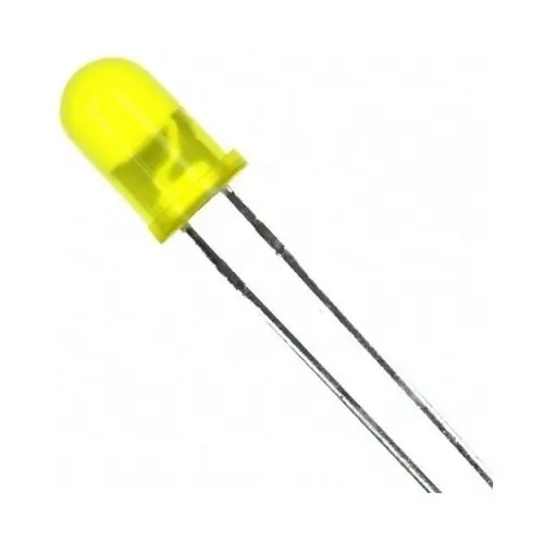 5mm Yellow LED – High Brightness (Pack of 10 pcs) 